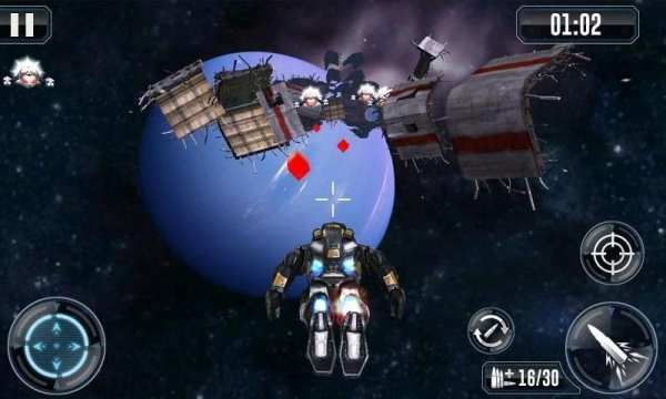 Air Iron Robot Fighting 3D स्क्रीनशॉट 1