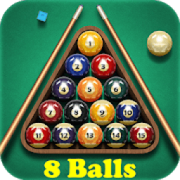 ikon Renang Biliar: 8 bola