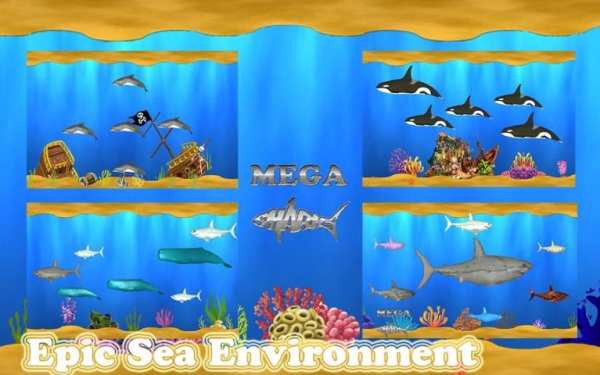 Mega Sharks: Shark Games स्क्रीनशॉट 4