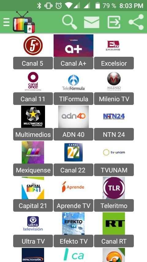 TV Mexico en Vivo screenshot 1