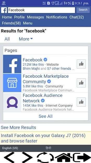 Mini for fb lite screenshot 5