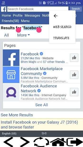 Mini for fb lite screenshot 3