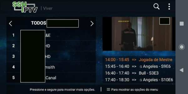 SSH IPTV screenshot 1