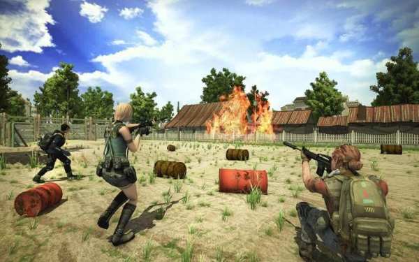 Firing Squad-Free Fire Cross Fire Battleground screenshot 13