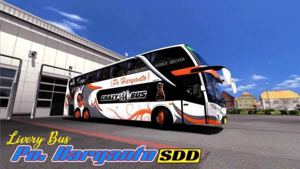 Livery Bus PO Haryanto Jetbus 3 screenshot 7