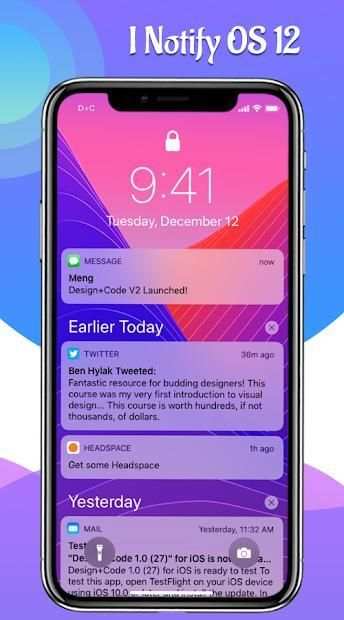iNotify for OS 12 – Notification Manager screenshot 4