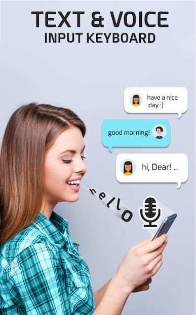 Voice Typing Keyboard - Speech to Text Converter स्क्रीनशॉट 1