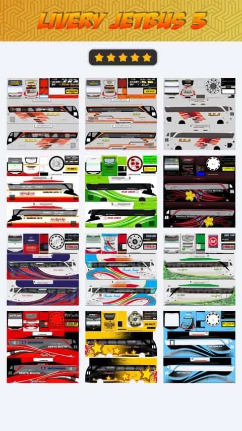 Livery Eka Jetbus 3 screenshot 4