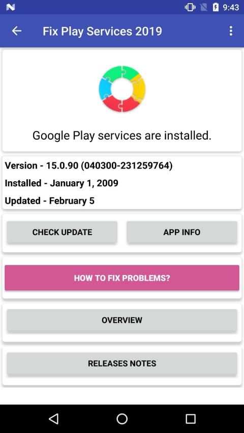 Play Services 2019- Check new update स्क्रीनशॉट 3