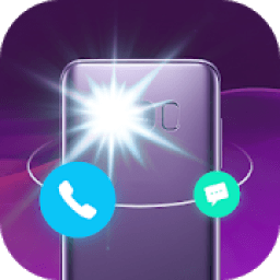 Calling Flashlight: Flash blinking on call &amp; SMS icon