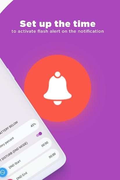 Calling Flashlight: Flash blinking on call & SMS screenshot 1