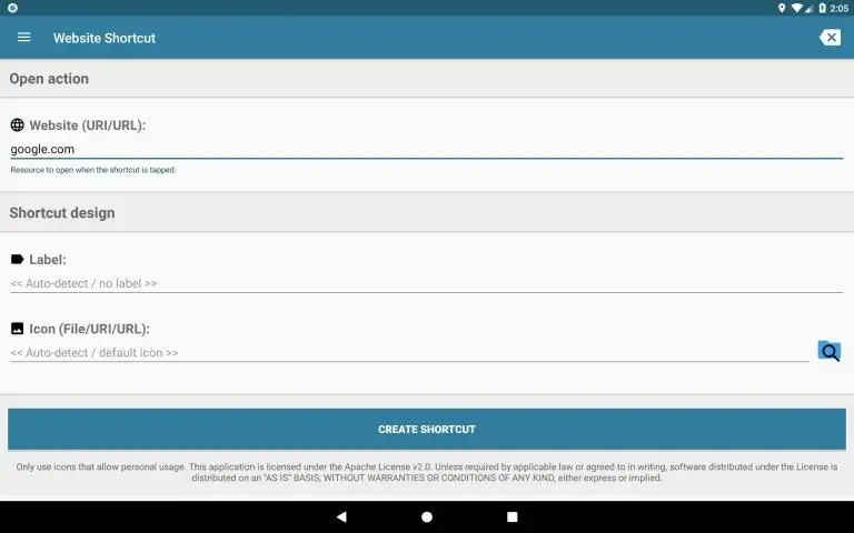 Website Shortcut screenshot 7