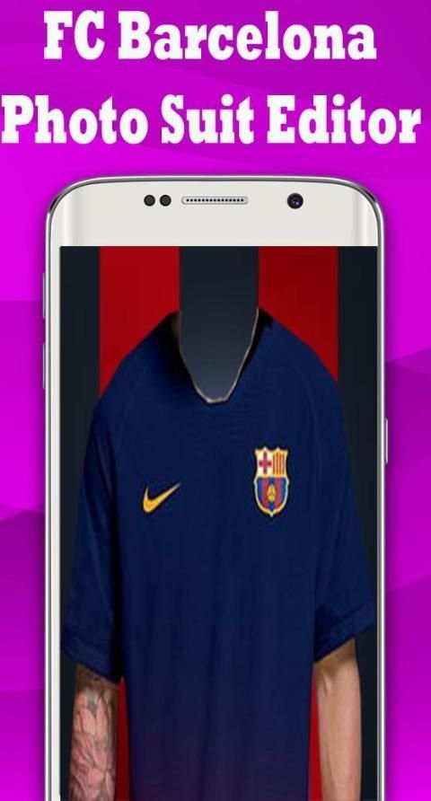 FC Barcelona Photo Suit Editor screenshot 1