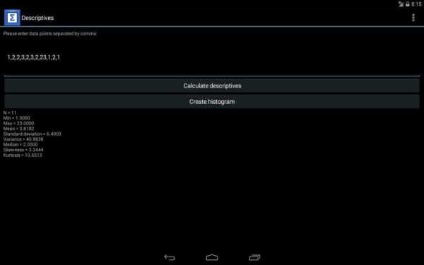STA: Statistical Toolbox screenshot 6