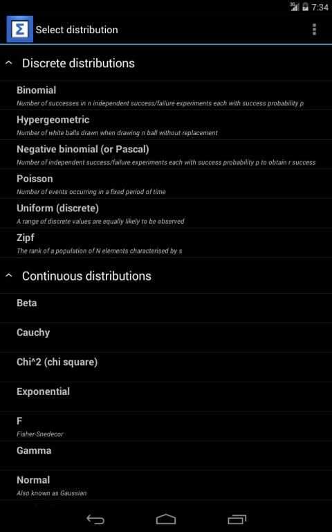 STA: Statistical Toolbox screenshot 4