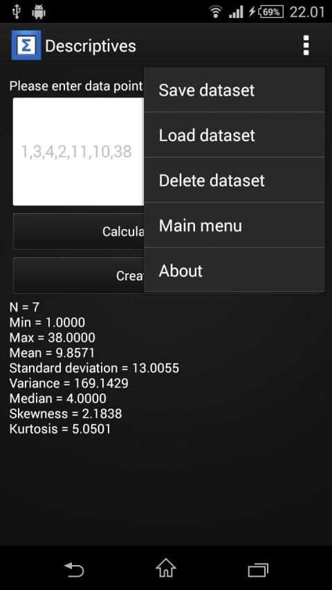 STA: Statistical Toolbox screenshot 20