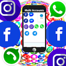 ikon Dual Space – app Multiple social accounts