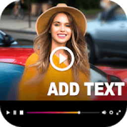 Add Text to Video - Write Text on Video आइकन