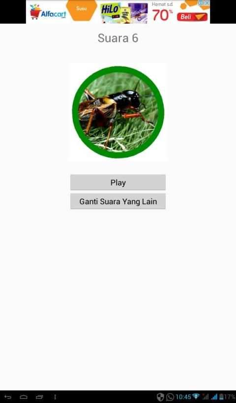 Kumpulan Suara Jangkrik Free screenshot 1