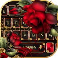 Red Gold Rose keyboard