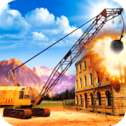 ikon Excavator Demolition Simulator Wrecking Ball