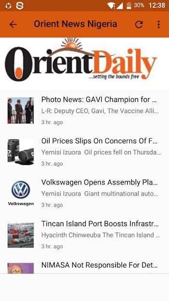 Nigerian Newspapers Free स्क्रीनशॉट 9