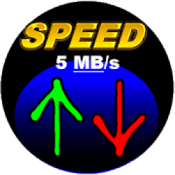 ikon Internet Speed Meter (Data Usages Monitoring)