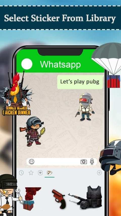 Pubg Whatsapp Sticker screenshot 3