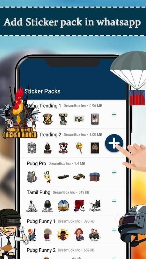 Pubg Whatsapp Sticker screenshot 2