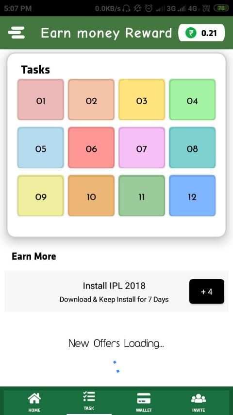 Earn Money Reward स्क्रीनशॉट 2