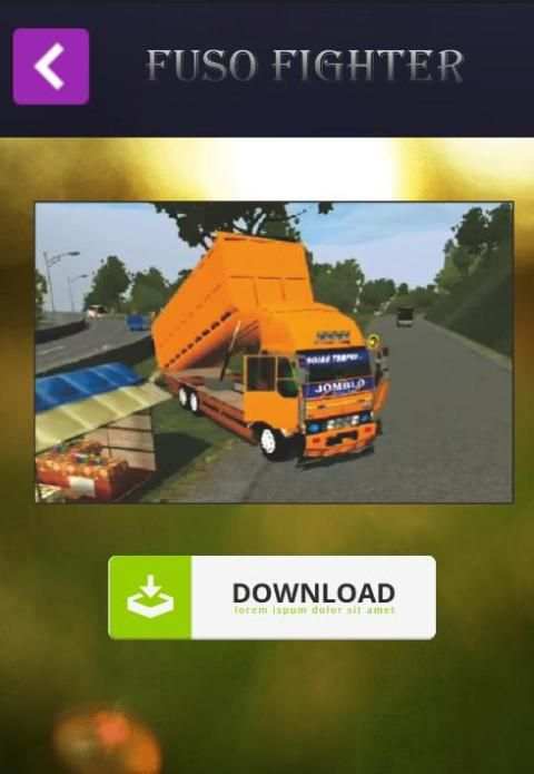 Mod Truck Fuso Fighter screenshot 1