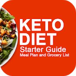 Keto Diet Starter Guide : Meal Plan Grocery List