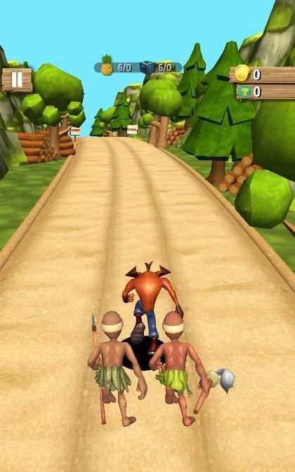 Crash Jungle Run Dash 3D Subway screenshot 2
