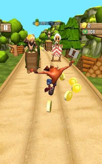 Crash Jungle Run Dash 3D Subway screenshot 3