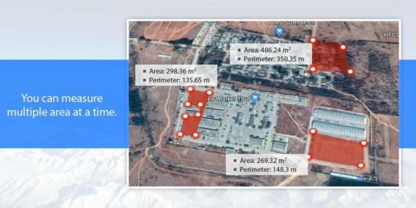 Land Area & Distance Calculator स्क्रीनशॉट 3
