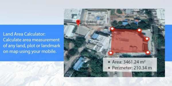 Land Area & Distance Calculator स्क्रीनशॉट 4