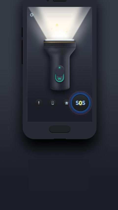 Bright Flashlight screenshot 2
