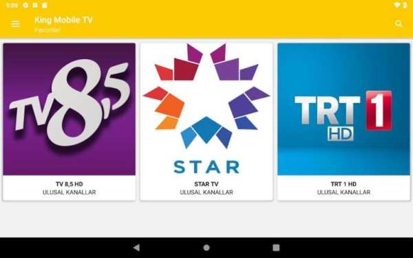 King Mobile Canlı TV & Radyo screenshot 3