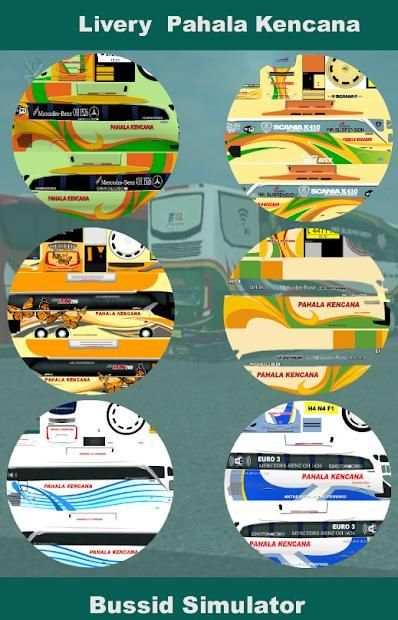 Livery Bus Pahala Kencana Update screenshot 4