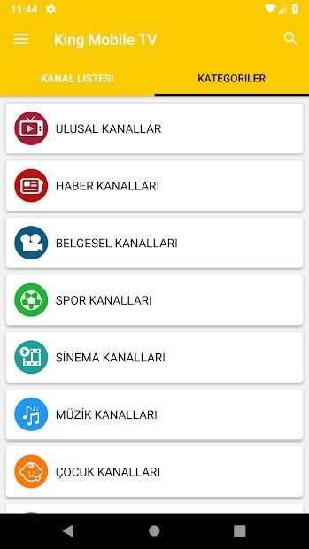King Mobile Canlı TV & Radyo screenshot 6
