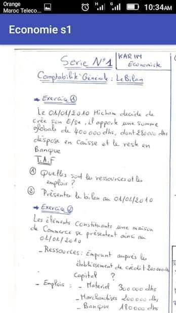Economie et gestion s1 (la fac) screenshot 3