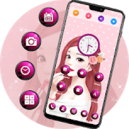 Abstract Girl Launcher icon