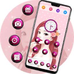 Abstact Girl Launcher 1.0