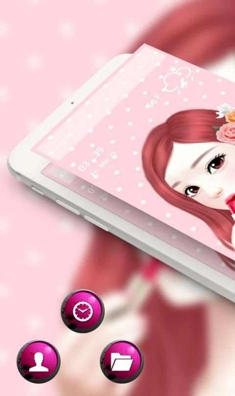 Abstract Girl Launcher screenshot 4
