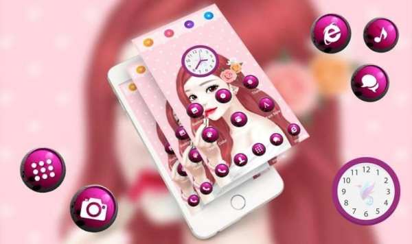 Abstract Girl Launcher screenshot 5