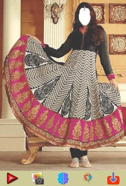 Anarkali Frock Photo Editor स्क्रीनशॉट 10