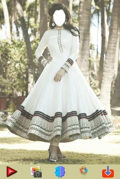 Anarkali Frock Photo Editor स्क्रीनशॉट 15