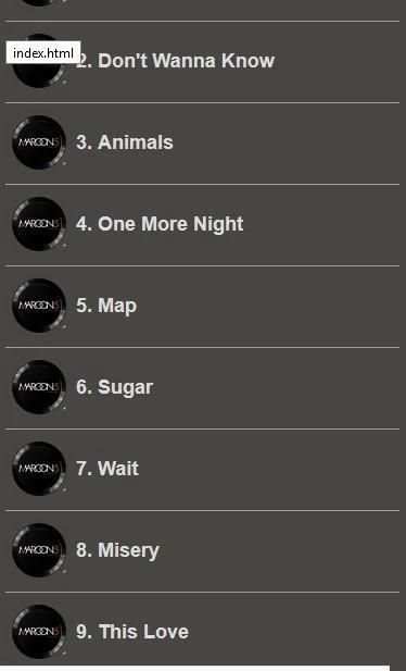 Maroon 5 Top Album Offline screenshot 4