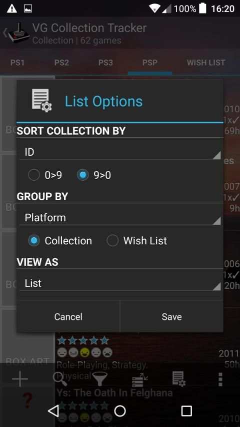 Game Collection Tracker screenshot 1