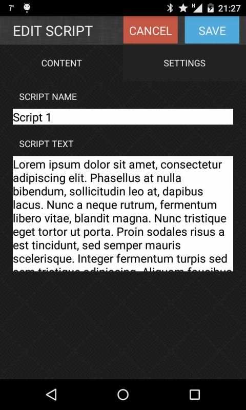 Teleprompter Pro LITE स्क्रीनशॉट 10